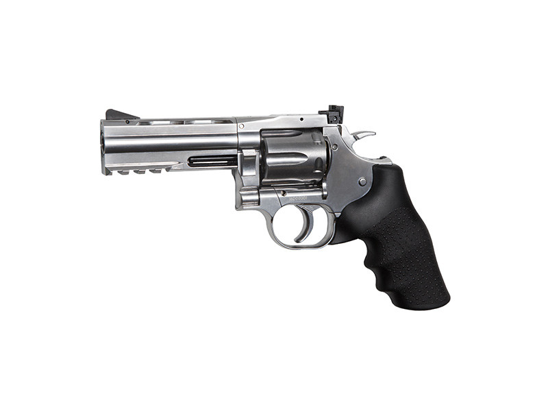 Levně ASG Dan Wesson 715 - 4" Revolver - Stříbrný