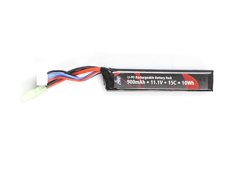 ASG ASG Li-Pol baterie 11,1V 900mAh, tamiya, 15C - Stick