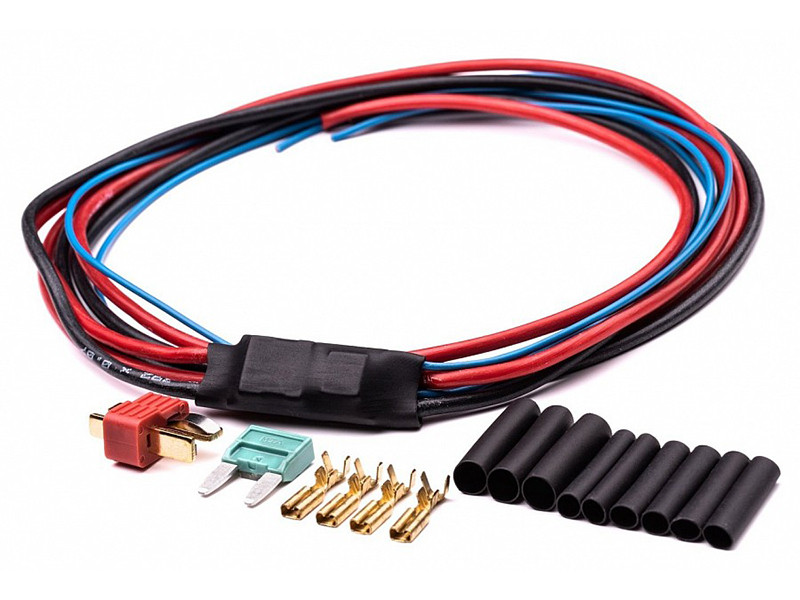 JeffTron MOSFET II s kabeláží