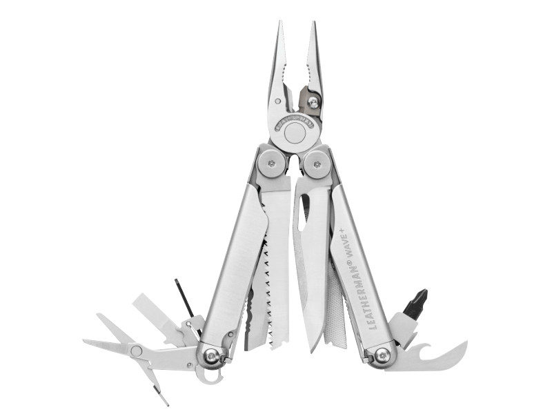 Leatherman multitool WAVE(R) plus  - Stříbrná