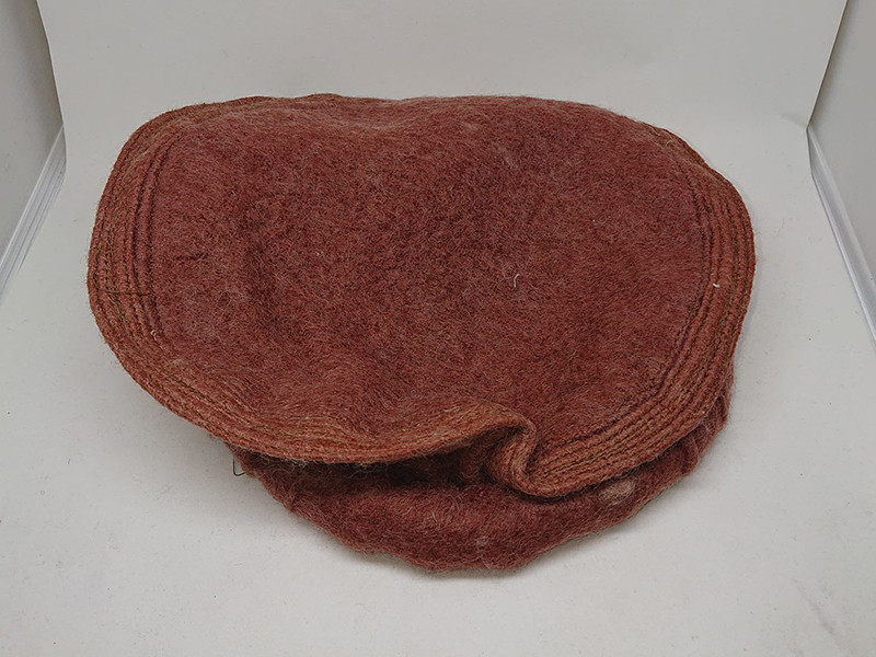 Originální výstroj PAKUL pokrývka hlavy, hnědo-rudý