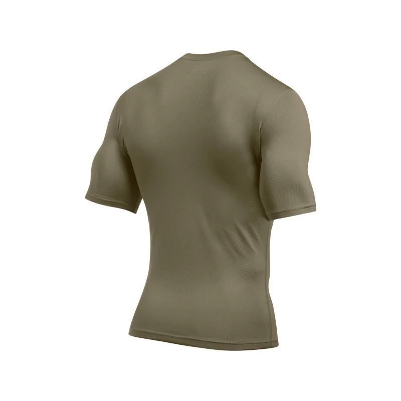UA Men's Short Sleeve Shirt ColdGear® Infrared Tactical - Federal Tan