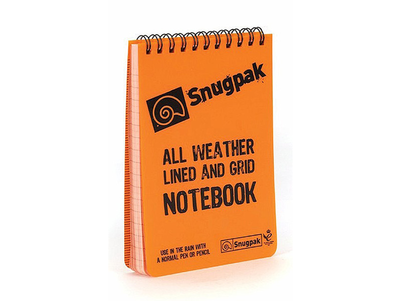 Voděodolný zápisník Bloček ALL WEATHER - oranžový