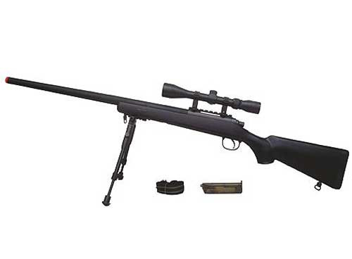 MB03D Sniper - černá  plus  optika  plus  dvojnožka
