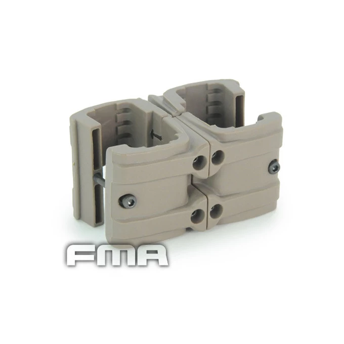 Clip MOLLE Tattiche FMA Per Custodia Caricatore (2 Pezzi) - Nuove - Paintball Softair