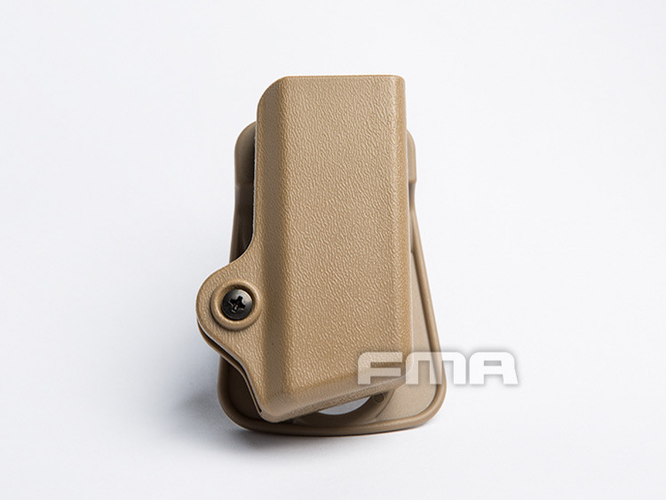 Levně FMA FMA Plastová sumka pro pistolový zásobník G17 - písková