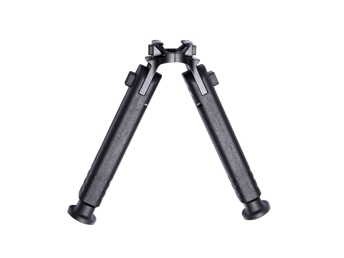 ASG nylonový bipod / dvojnožka na RIS lištu - Černá