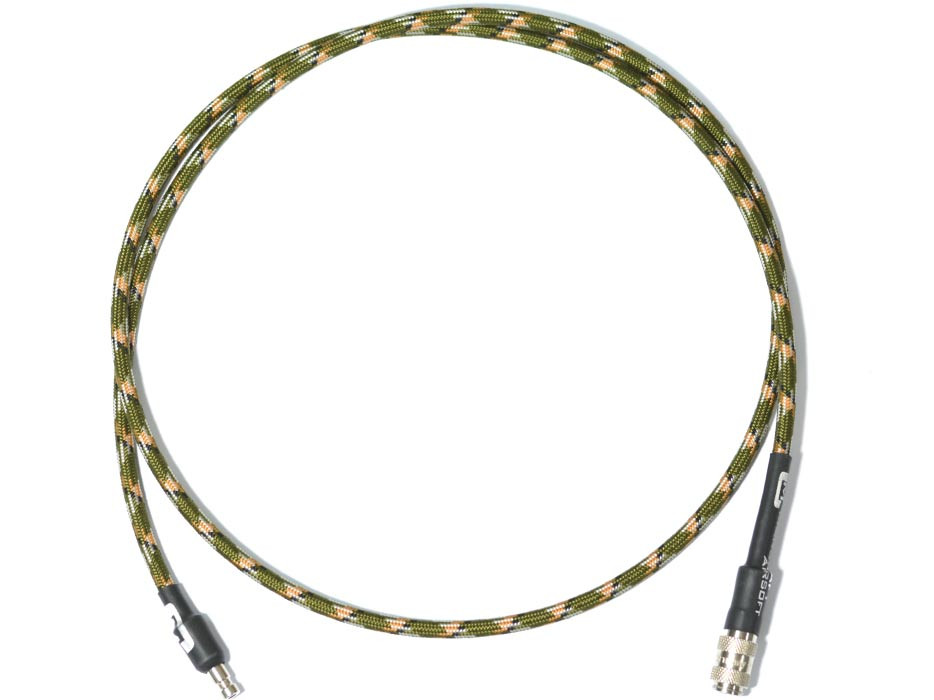 MANCRAFT HPA hadice MICRO DUAL QD 4 mm s opletem (106 cm) - Woodland