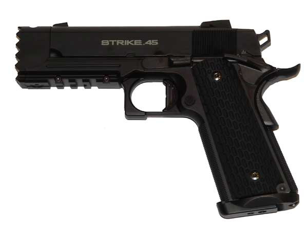 TM GBB plynová pistole Strike Warrior - Černá