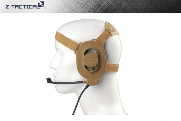 Levně Z-Tactical Taktický headset Elite II, pískový