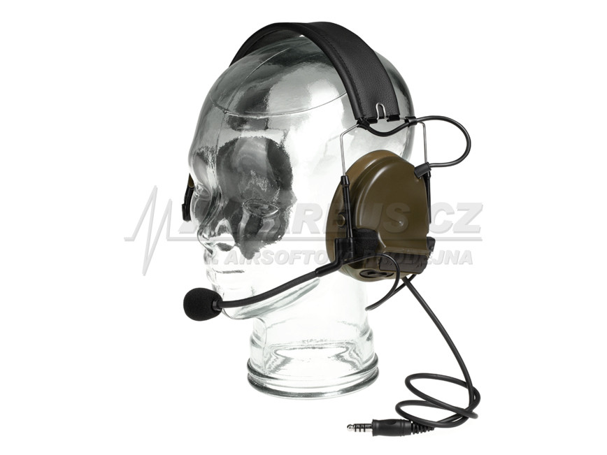 Taktický headset Comtac III , olivový
