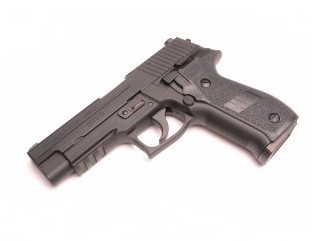 Levně Tokyo Marui TM GBB plynová pistole Sig Sauer P226 Rail - Černá