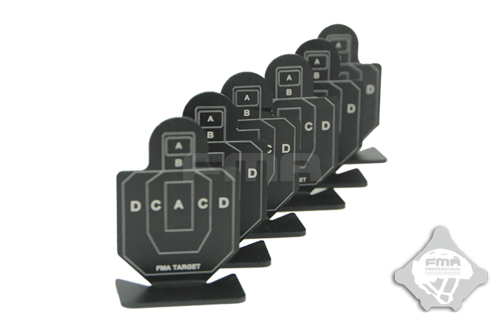 FMA FMA Terče hliníkové typ B - 6ks