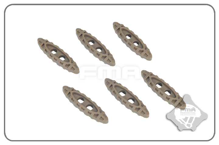 FMA FMA Průvleková táhla - 6kusů - písková