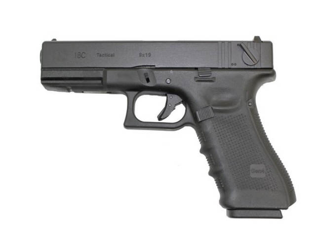 WE GBB plynová pistole R18C Gen4 - Černá