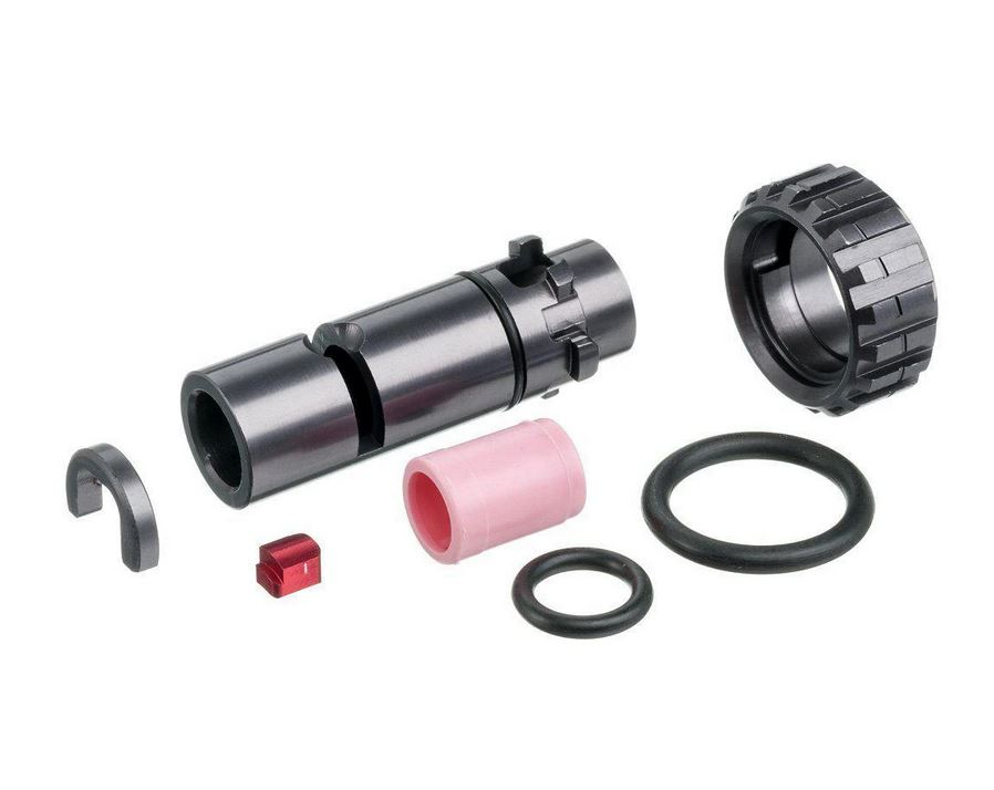 ML CNC hliníková hop-up komora pro GHK 553 GBB - Černá
