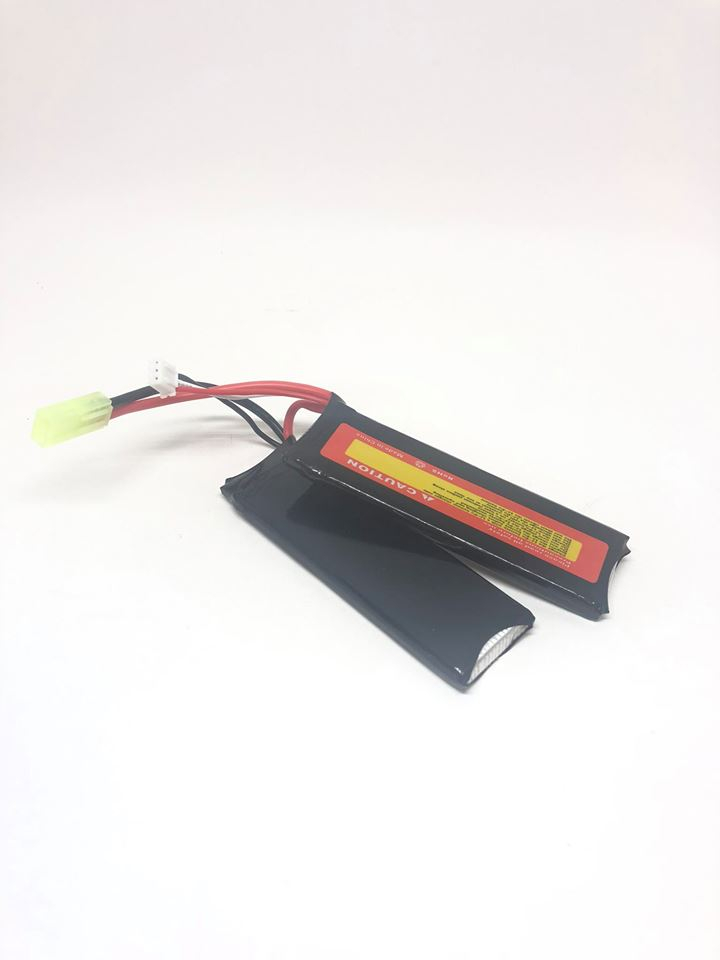 Li-Pol baterie X-Cell 7,4V 1200mAh, 25C - Dvojitý blok