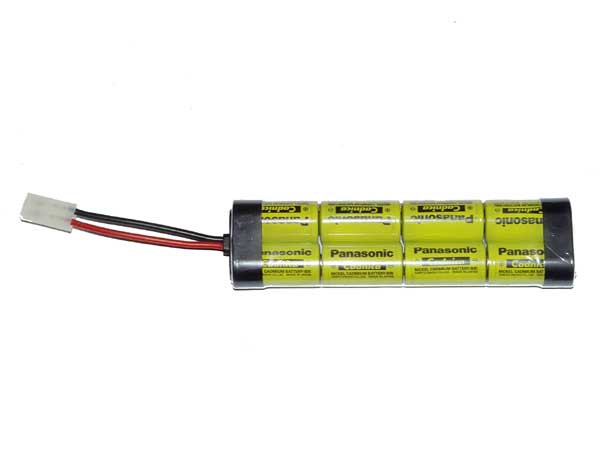 Panasonic NiCd baterie 9.6V 1850mAh, Tamiya (velká) - Monoblok