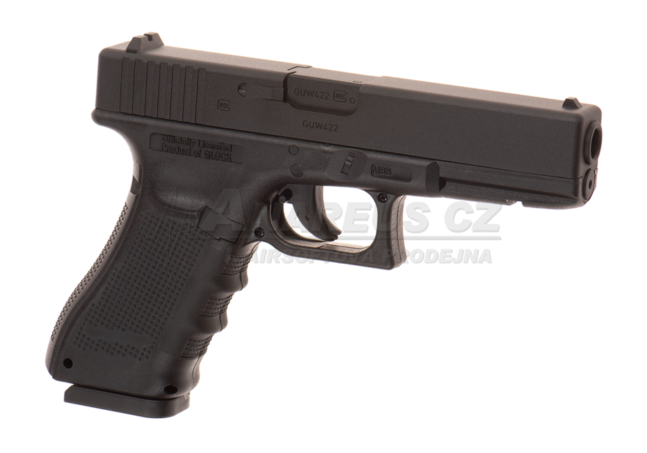 Levně UMAREX Glock 22 Gen4 CO2 - kovový pevný závěr - černý (Glock Licensed)