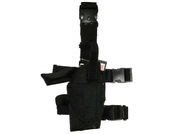 Mil Force Taktické stehenní pouzdro Tornado, černé