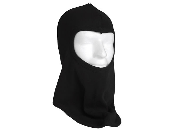 Miltec Kukla zásahová - 1 otvor, černá