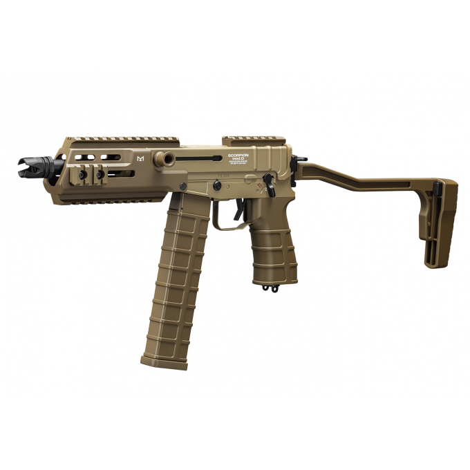 TM Electric AEP Submachine Gun Scorpion Mod.D - Tan
