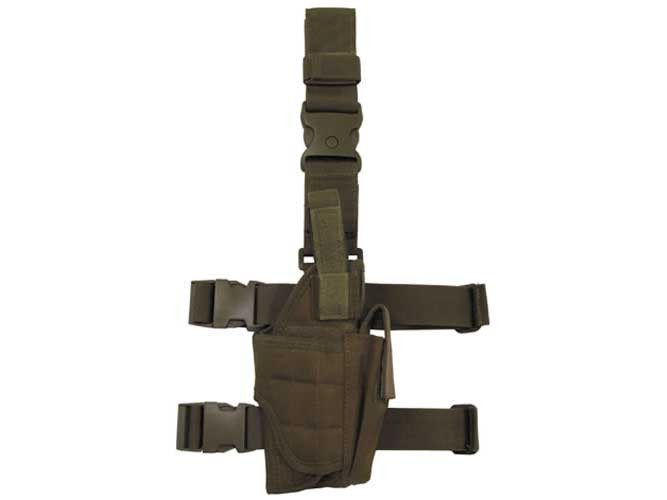 Mil Force Taktické stehenní pouzdro Tornado, coyote