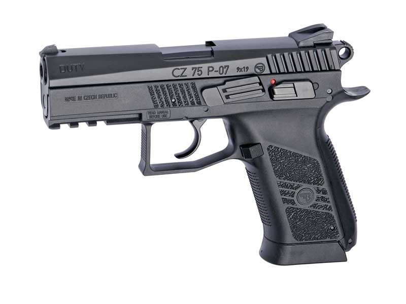 ASG CO2 pistole CZ P-07 DUTY GBB - Černá