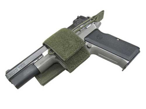 Condor Pouzdro UNIVERSAL se suchým zipem - olivové