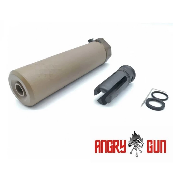 Angry Gun - Angry Gun QD SOCOM556 Silencer (Full Markings), | ANAREUS
