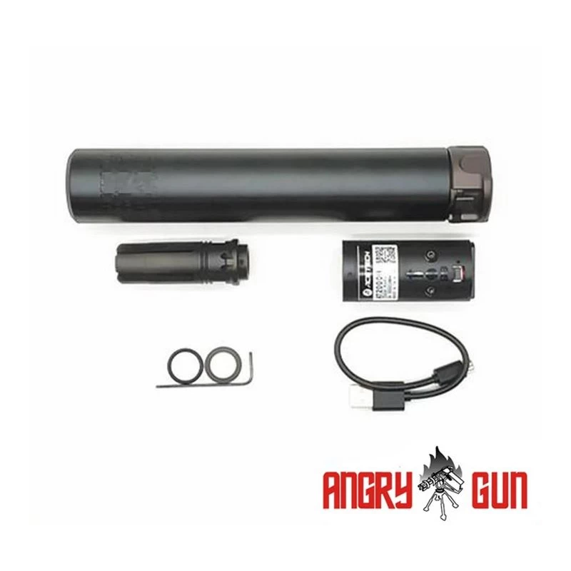 Angry Gun - Angry Gun QD SOCOM762 Silencer (Full Markings) w | ANAREUS