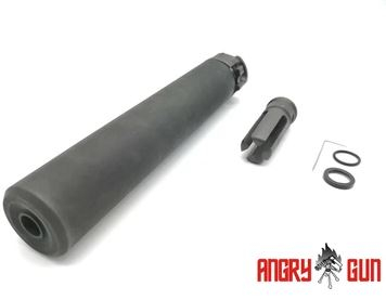 Angry Gun QD tlumič SOCOM762 s ražením, 14- mm (CCW) - Černá