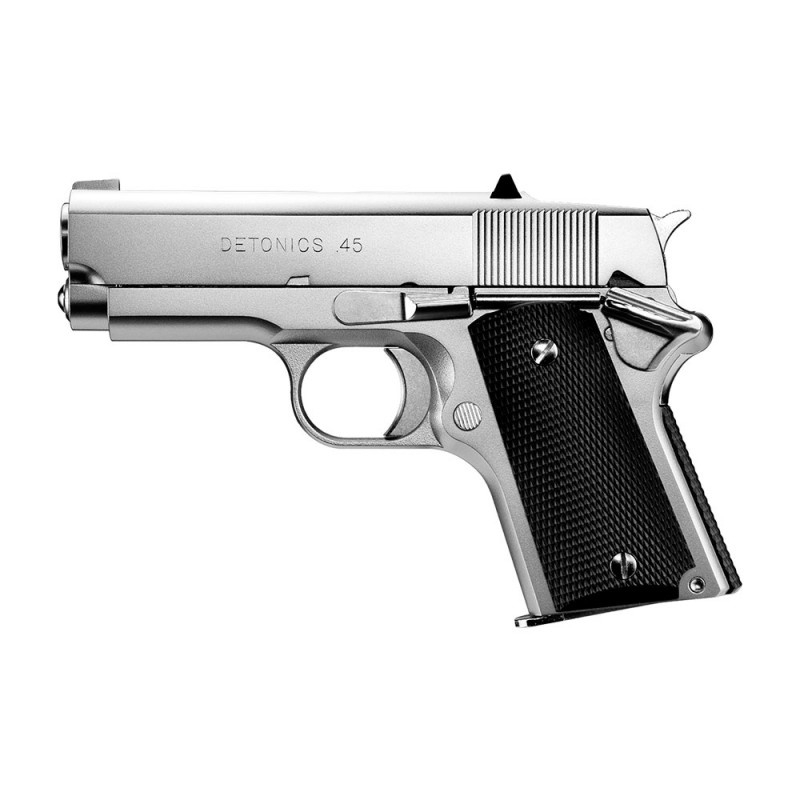 Levně Tokyo Marui TM GBB plynová pistole Detonics.45 - Stříbrná
