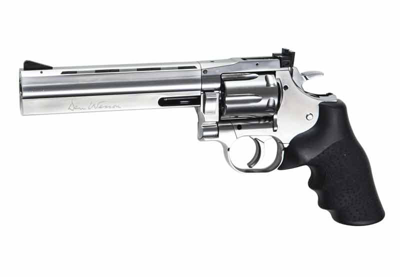 Levně ASG Dan Wesson 715 - 6" Revolver - Stříbrný