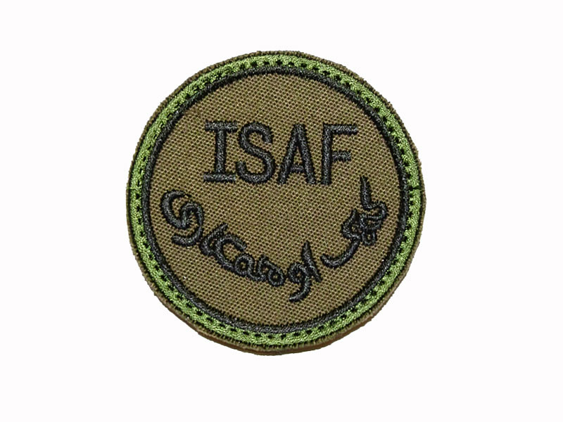 Levně NO NAME Nášivka ISAF - olivová (G-09)