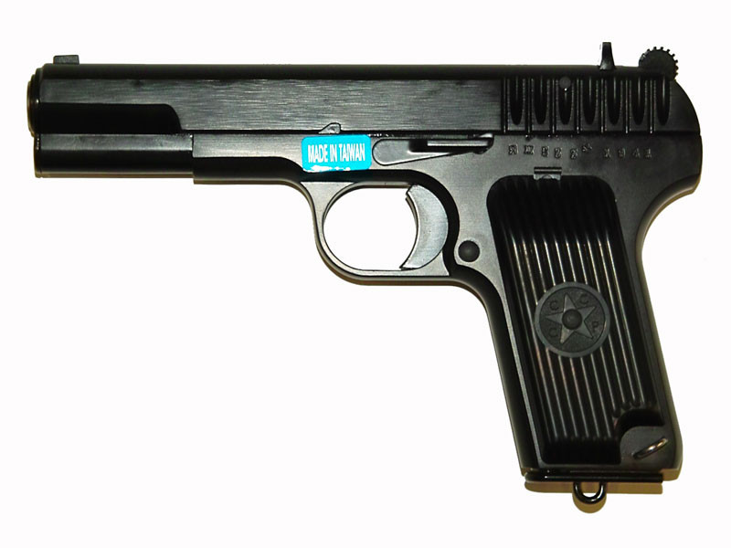 WE GBB plynová pistole Tokarev TT33 - Černá
