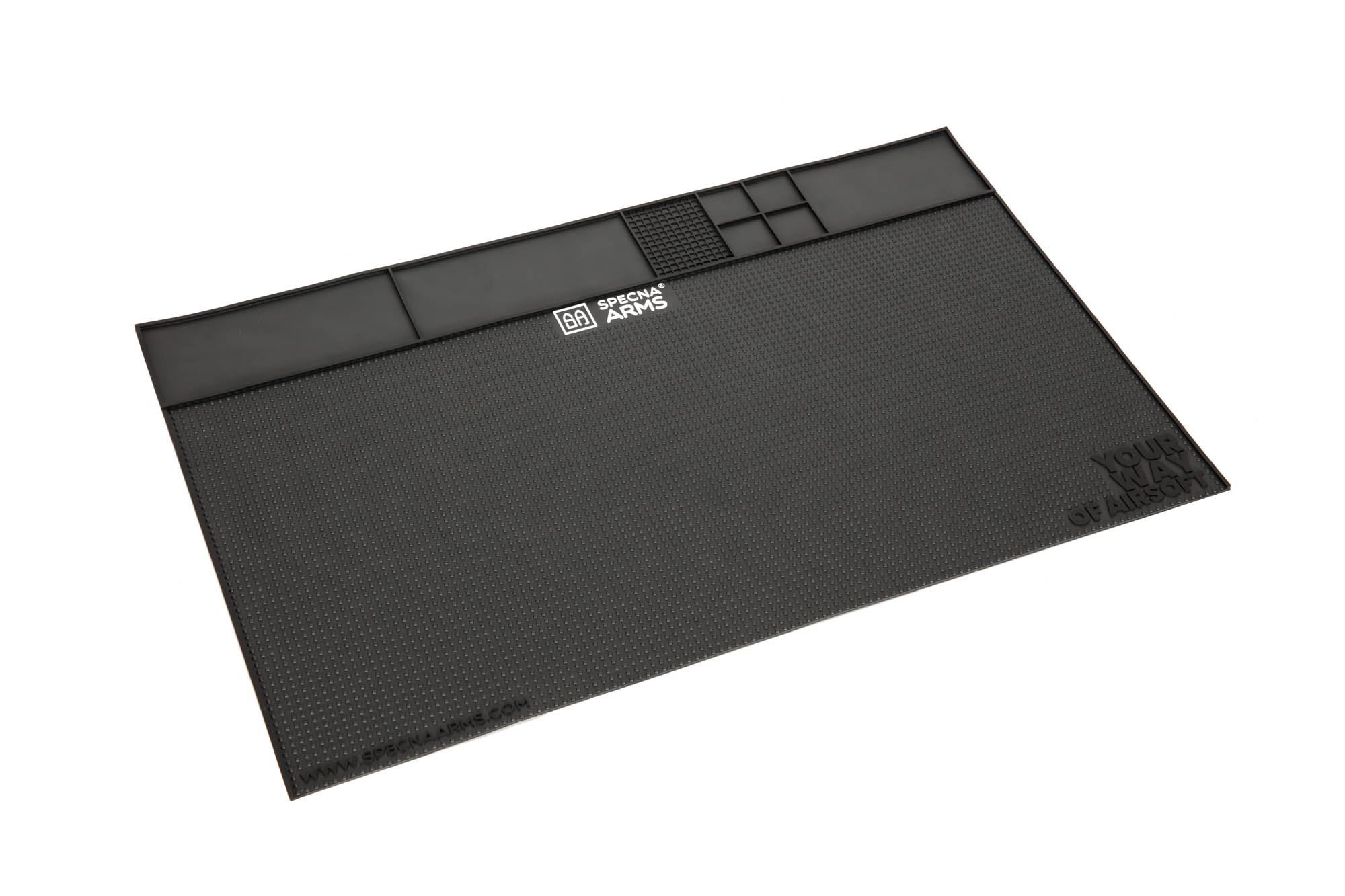 SA gumová servisní podložka 2.0 (650 × 400 mm) – Černá
