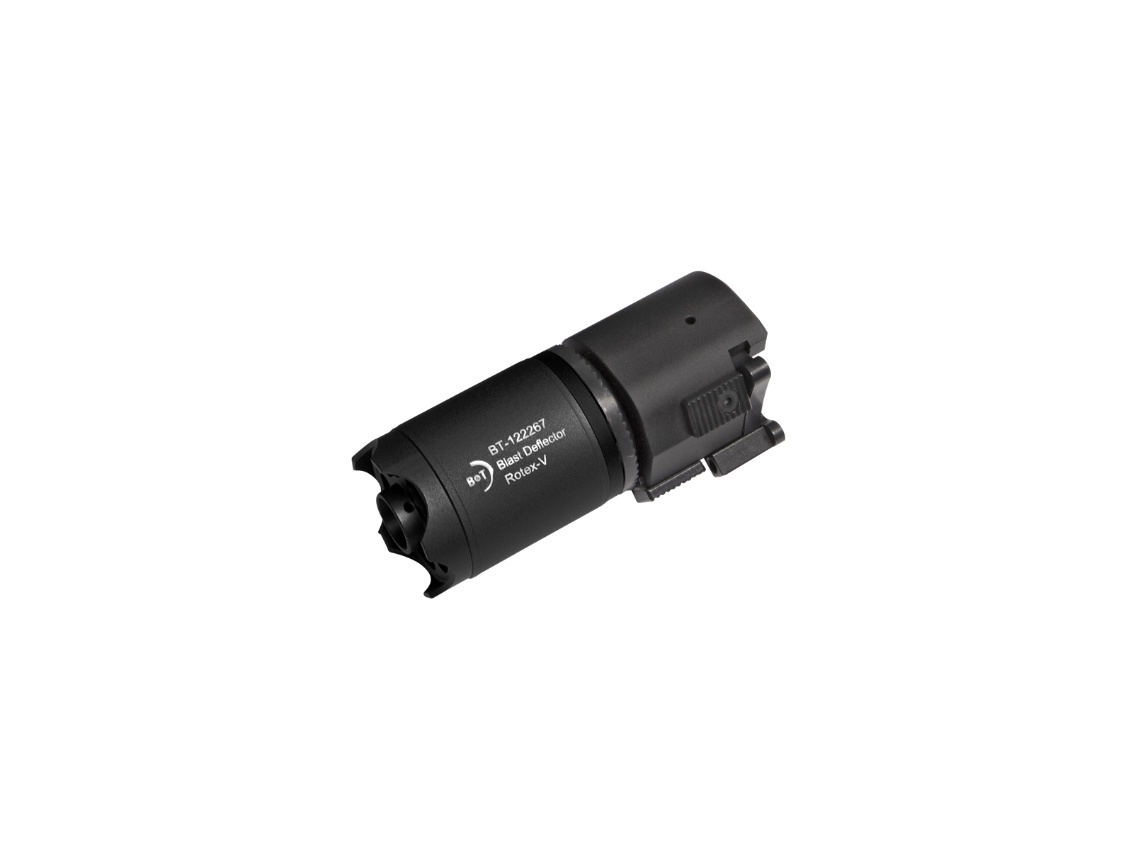 Levně ASG B&T Rotex-V Blast Deflector 95mm - rychloupínací tlumič, černý