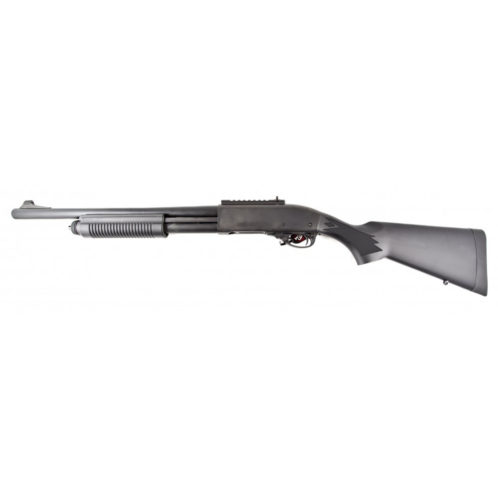 TM plynová GNB brokovnice M870 Tactical, 3/6 ran - Černá