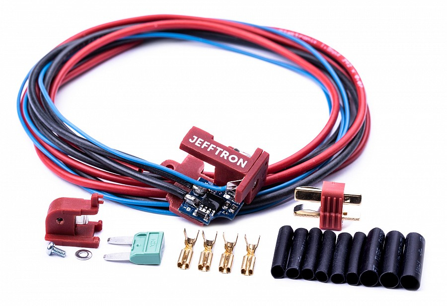 JeffTron MOSFET V2 s kabeláží