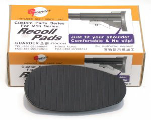 GUARDER Gumová patka pro výsuvnou pažbu pro M4