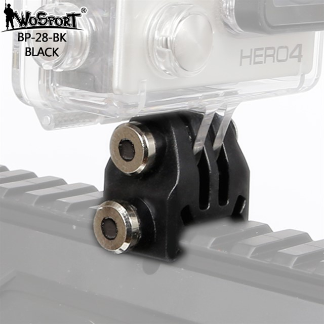 Wosport RIS montáž kamery GoPro - černá