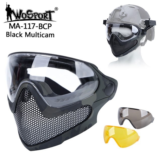 Wosport Pilot ochranná maska - BMC