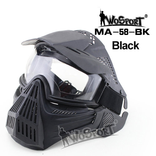 WST ochranná maska TRANSFORMER LEADER V2 – Černá
