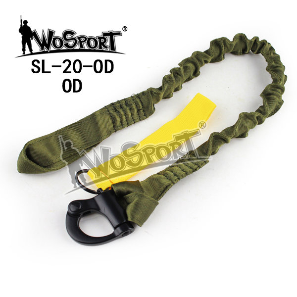 Wosport Popruh SAFETY LANYARD, zelený