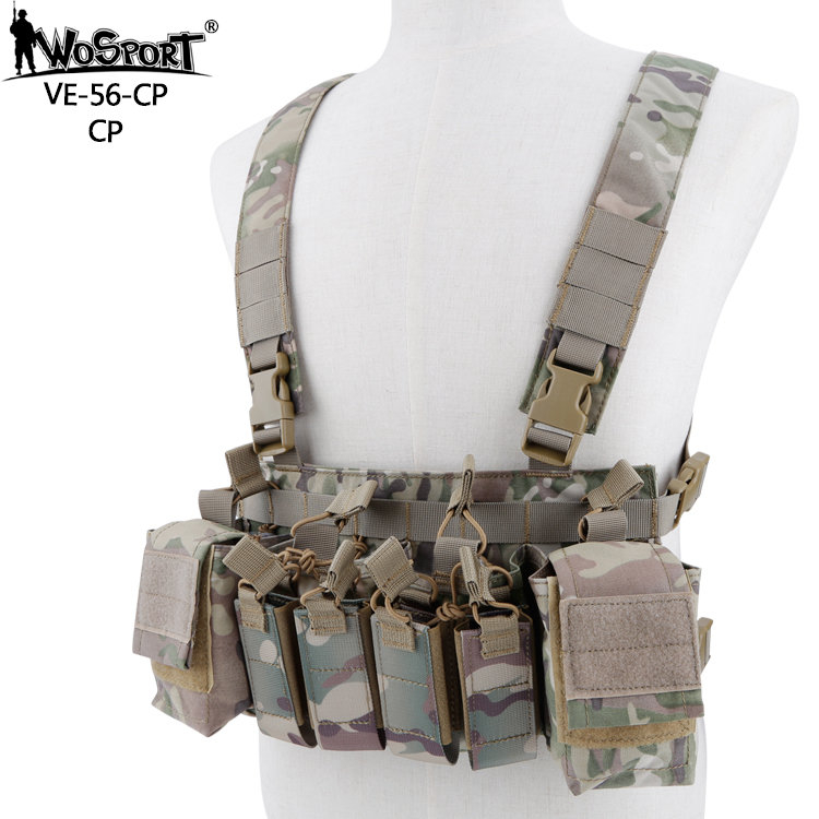 Wosport WST Taktický Chest rig D3CRX  - Multicam