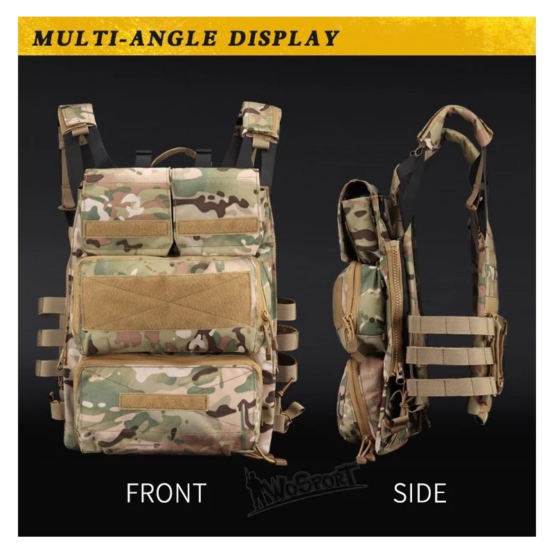 WoSporT - WoSporT JPC 2.0 Zipper Back Panel TYPE 2 – Multica | ANAREUS
