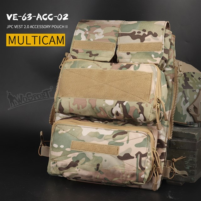 Wosport Batoh/panel typ 2 pro JPC vestu 2.0 - multicam