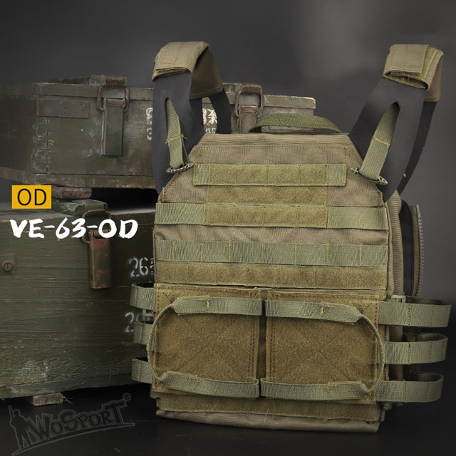 Wosport Vesta plate carrier JPC 2.0 - zelená