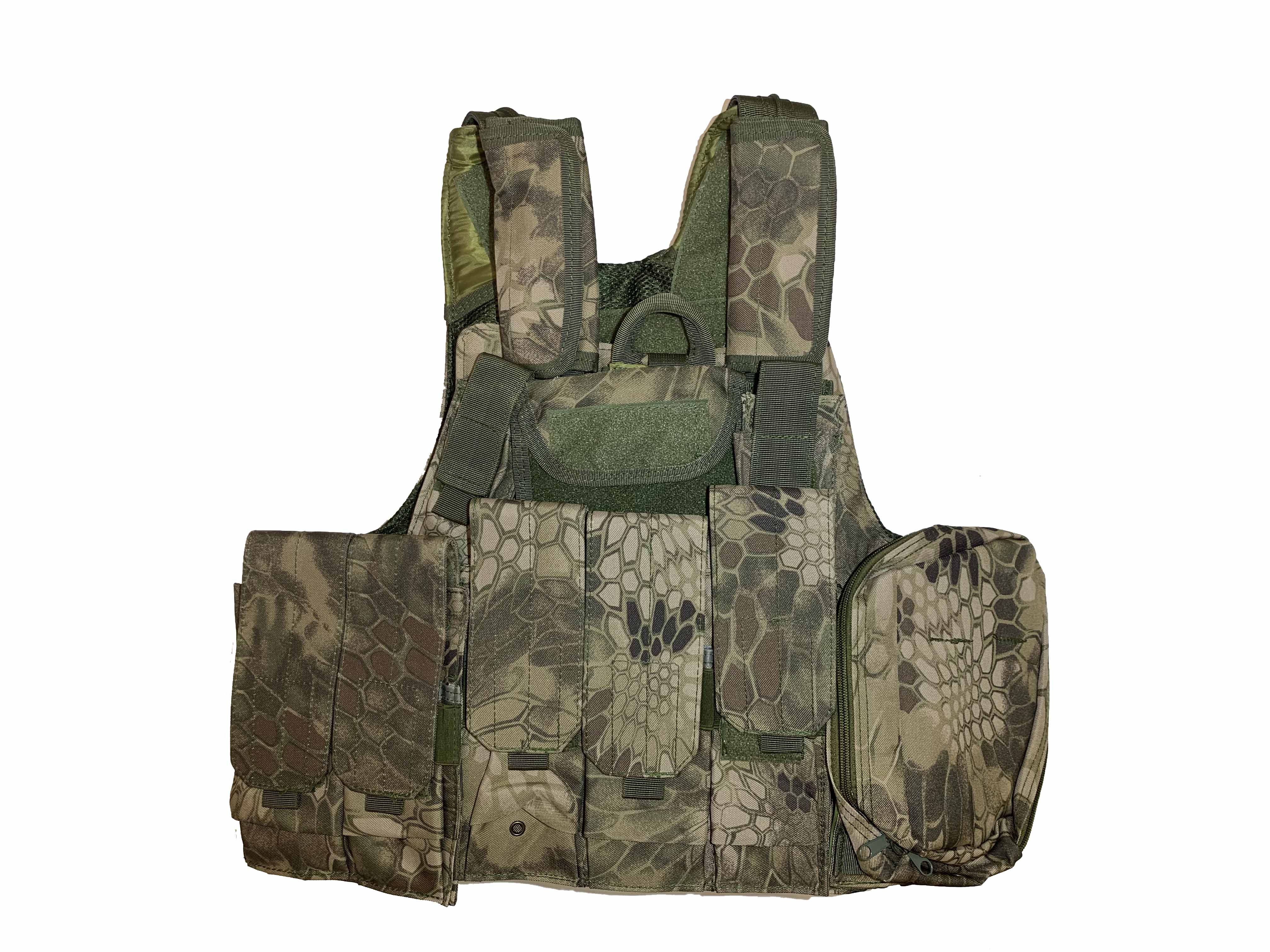 Wosport Taktická modulární vesta CIRAS MAR  - Kryptek Mandrake
